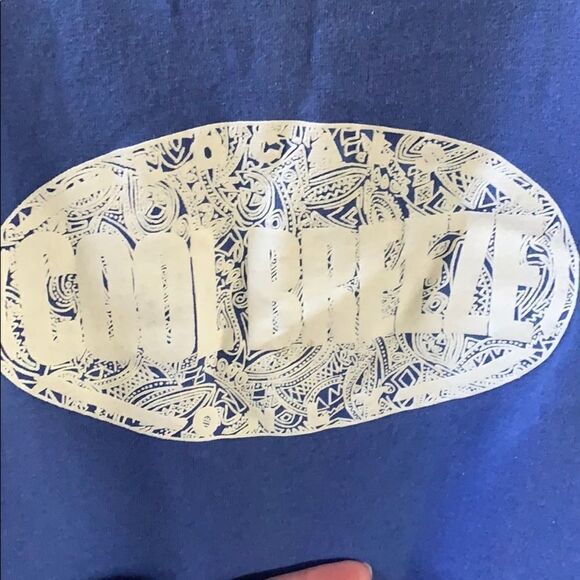 Vintage 90’s Cool Breeze Oversized Crop Top Tee Shirt L - Picture 2 of 5